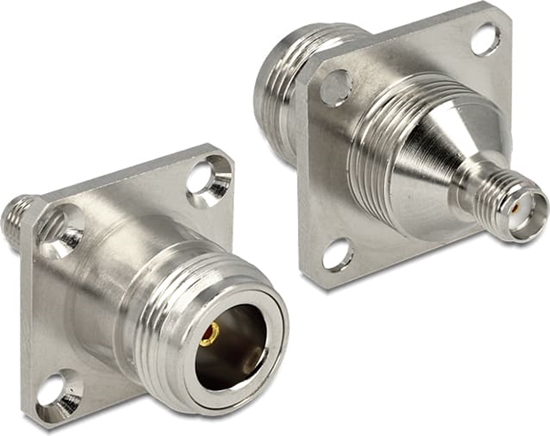 Picture of Delock Adapter N Jack > SMA Jack bulkhead 36.50 mm