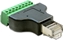 Изображение Delock Adapter RJ45 male > Terminal Block 8 pin 2-part 3.5 mm