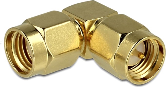 Picture of Delock Adapter RP-SMA Plug > SMA Plug 90°