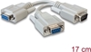 Picture of Delock Adapter Serial D-Sub9 male > 2 x female 17 cm