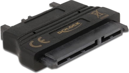 Picture of Delock Adapter Slim SATA 13 pin > SATA 22 pin