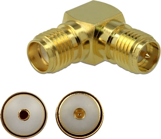 Picture of Delock Adapter SMA jack to RP-SMA jack 90° 3 GHz