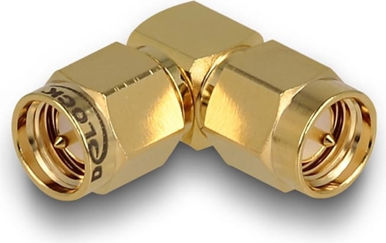 Picture of Delock Adapter SMA plug to SMA plug 90°