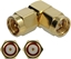 Attēls no Delock Adapter SMA plug to SMA plug 90° 10 GHz