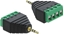 Attēls no Delock Adapter Stereo plug 2.5 mm > Terminal Block 4 pin