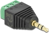 Picture of Delock Adapter Stereo plug 3.5 mm > Terminal Block 3 pin