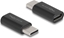 Attēls no Delock Adapter SuperSpeed USB 10 Gbps (USB 3.2 Gen 2) USB Type-C™ male to female port saver black