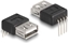 Picture of Delock Adapter USB 2.0 Type-A female to 4 pin 90° angled