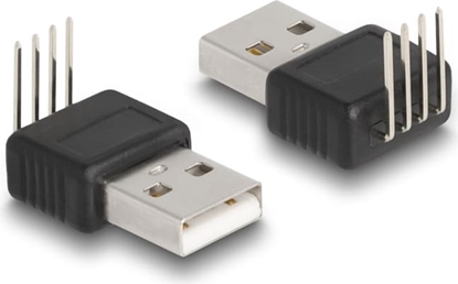 Picture of Delock Adapter USB 2.0 Type-A male to 4 pin 90° angled