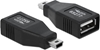 Picture of Delock Adapter USB 2.0-A female to mini USB male