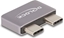 Picture of Delock Adapter USB 40 Gbps USB Type-C™ 2 x male to 2 x female port saver metal