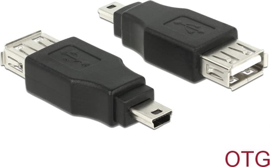 Picture of Delock Adapter USB mini male > USB 2.0-A female OTG