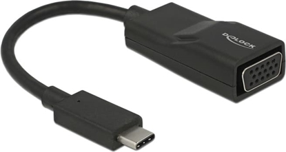 Picture of Delock Adapter USB Type-C™ male > VGA female (DP Alt Mode)