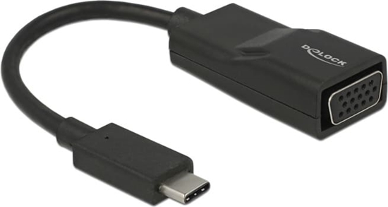 Picture of Delock Adapter USB Type-C™ male > VGA female (DP Alt Mode)