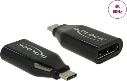 Picture of Delock Adapter USB Type-C™ male to DisplayPort female (DP Alt Mode) 4K 60 Hz