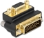 Picture of Delock Adapter VGA female to DVI 24+5 pin male 270° angled