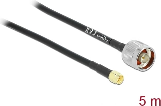 Picture of Delock Antenna Cable N plug > SMA plug RG-58 C/U 5 m