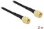 Attēls no Delock Antenna Cable SMA plug to SMA plug LMR/CFD100 2 m low loss