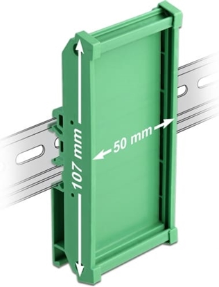 Picture of Delock Board Holder (107 mm) for DIN Rail 5 cm long