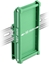 Изображение Delock Board Holder (107 mm) for DIN Rail 5 cm long