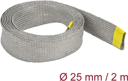 Picture of Delock Braided sleeve for EMC shielding stretchable 2 m x 25 mm