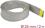 Attēls no Delock Braided sleeve for EMC shielding stretchable 2 m x 25 mm