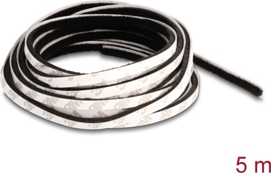 Picture of Delock Brush Strip self-adhesive 5 mm - length 5 m black