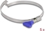 Изображение Delock Butterfly Hose Clamp stainless 400 steel with bridge left-handed 80 - 100 mm 5 pieces