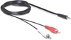Picture of Delock Cable Audio 3.5 mm stereo jack male > 2 x RCA male 5 m