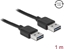 Attēls no Delock Cable EASY-USB 2.0 Type-A male > EASY-USB 2.0 Type-A male 1 m black
