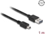 Изображение Delock Cable EASY-USB 2.0 Type-A male > USB 2.0 Type Mini-B male 1 m black