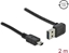 Picture of Delock Cable EASY-USB 2.0 Type-A male angled up / down > USB 2.0 Type Mini-B male 2 m