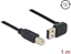Picture of Delock Cable EASY-USB 2.0 Type-A male angled up / down > USB 2.0 Type-B male 1 m