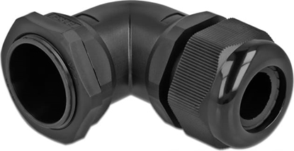 Picture of Delock Cable Gland 90° angled PG29 black