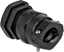 Picture of Delock Cable Gland PG21 with strain relief and bending protection black
