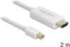 Picture of Delock Cable mini DisplayPort 1.1 male > HDMI-A male 2 m
