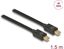 Picture of Delock Cable Mini DisplayPort 1.2 male > Mini DisplayPort male 4K 60 Hz 1.5 m