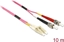 Attēls no Delock Cable Optical Fibre LC > ST Multi-mode OM4 10 m