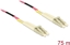 Изображение Delock Cable Optical Fibre LC Duplex Multi-mode OM4 75 m