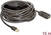 Picture of USB2.0 pagarinātājkabelis, 15m, Delock