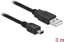 Picture of Delock Cable USB 2.0-A male > mini B 5-Pin male 3 m