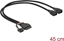 Picture of Delock Cable USB 3.0 pin header female + USB 2.0 pin header female > 2 x USB 3.0 A female 45 cm