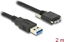 Picture of Delock Cable USB 3.0 type A male > USB 3.0 type Micro-B male with screws 2 m