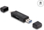 Picture of Delock Card Reader SuperSpeed USB 5 Gbps USB Type-C™ / Type-A for SD and Micro SD memory cards
