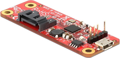 Изображение Delock Converter Raspberry Pi USB Micro-B female / USB Pin Header > SATA 7 Pin