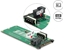 Изображение Delock Converter U.2 SFF-8639 / SFF-8643 NVMe > 1 x M.2 Key M