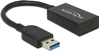 Picture of Delock Converter USB 3.2 Gen 2 Type-A male > USB Type-C™ female Active black 15 cm