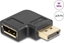 Attēls no Delock DisplayPort 1.4 Adapter male to female 90° right angled 8K 60 Hz