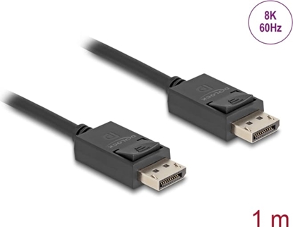 Изображение Delock DisplayPort cable 16K 30 Hz / 8K 60 Hz 40 Gbps 1 m
