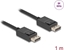 Attēls no Delock DisplayPort cable 16K 30 Hz / 8K 60 Hz 40 Gbps 1 m